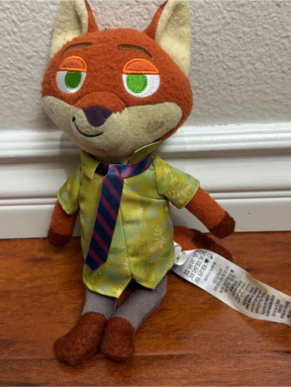 Nick Wilde Plush Vintage Zootopia Disney